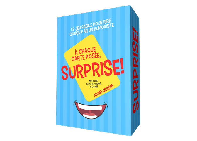 La boite de Surprise, le jeu de cartes